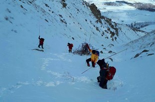 پیدا شدن پیکر کوهنورد تبریزی مفقود شده در ارتفاعات میشو پس از ۷۳ روز