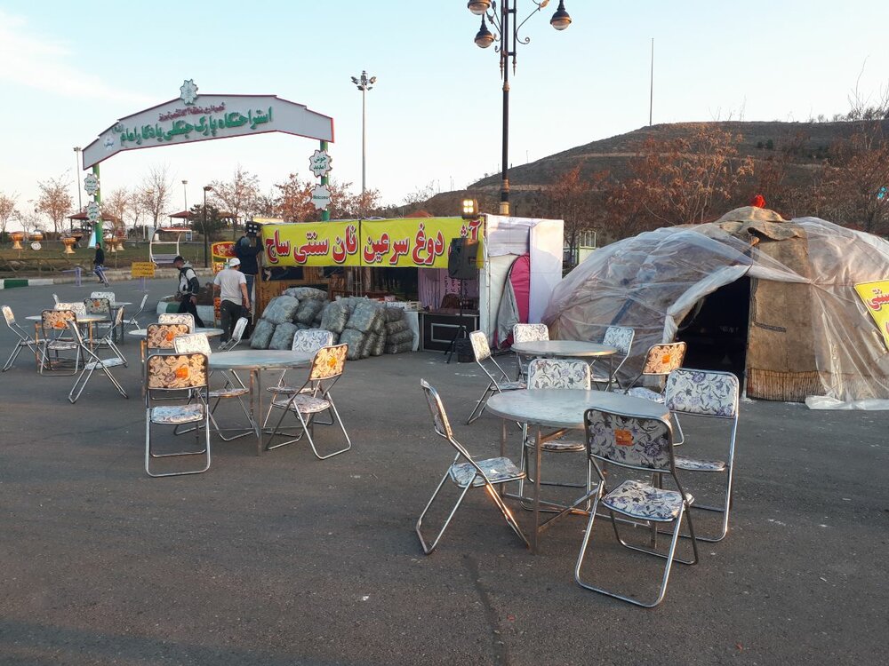 کمپ گردشگری و مرکز اطلاع رسانی در پارک جنگلی یادگار امام (ره) دایر شد