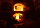 آتش سوزی در بازار تبریز /   آتش سوزی مهار و تحت کنترل قرار گرفته