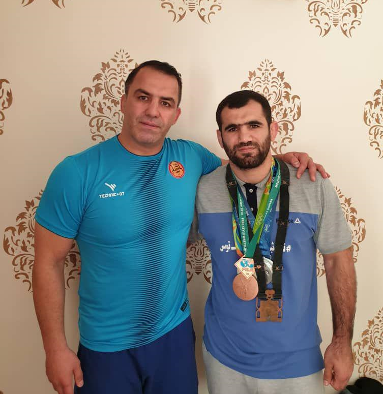 تصمیم جبرئیل حسن‌اُف برای اهدای ۵ مدال قهرمانی خود به موزه آستان قدس رضوی