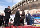 با دستور رئیس جمهور راه آهن میانه- بستان آباد افتتاح شد