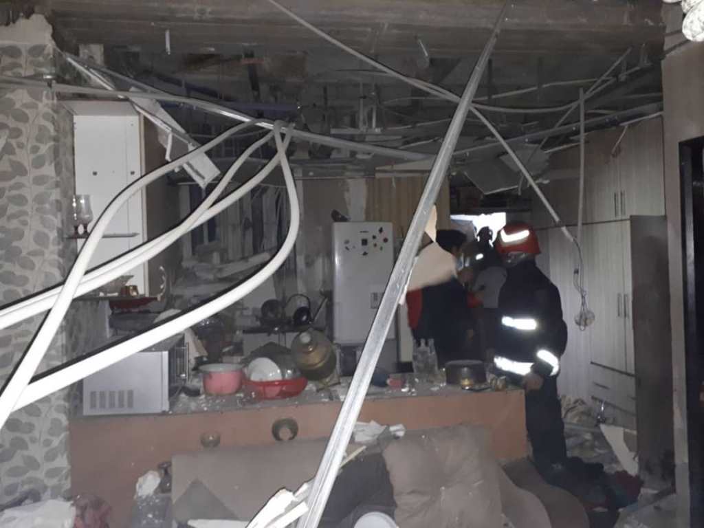 انفجار گاز طبقه دوم برج مسکونی قایم در شهرک اندیش