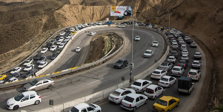 ممنوع شدن تردد خودروها به خارج از استان تهران