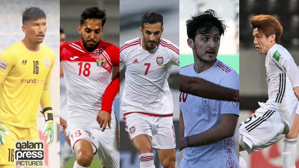 آزمون نامزد بهترین بازیکن هفته آسیا