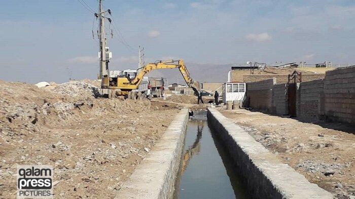 تداوم عملیات فاز دوم احداث کانال سنگی کوی صنعتی رود