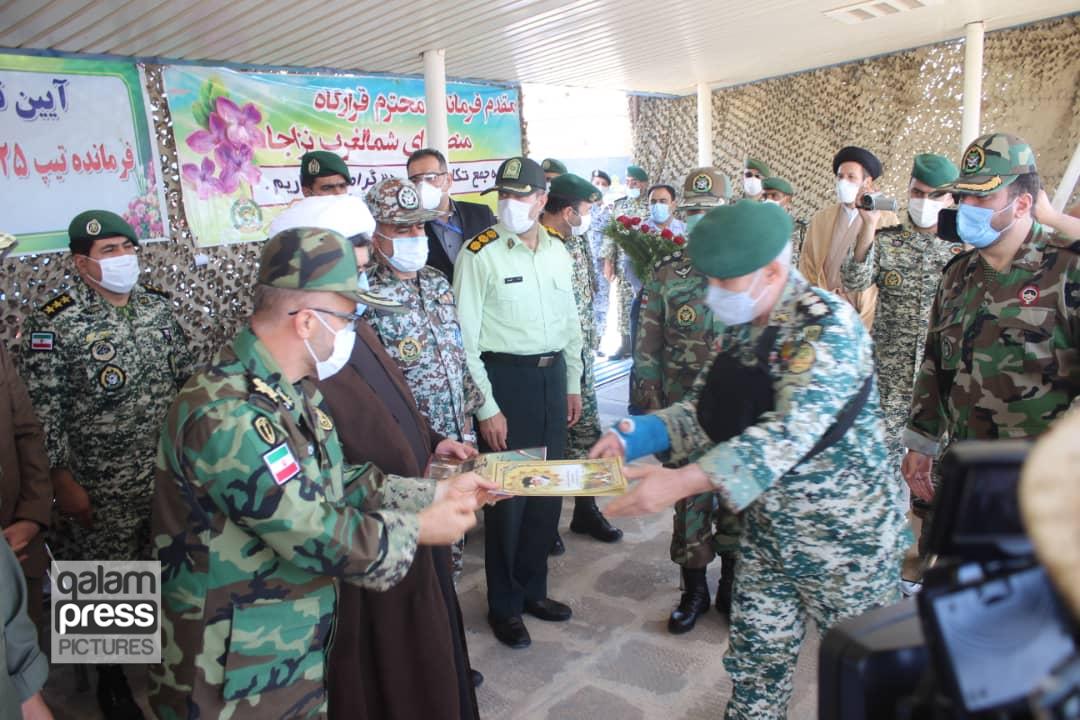 مراسم معارفه فرمانده جدید تیپ ۲۵ نیروی مخصوص ارتش