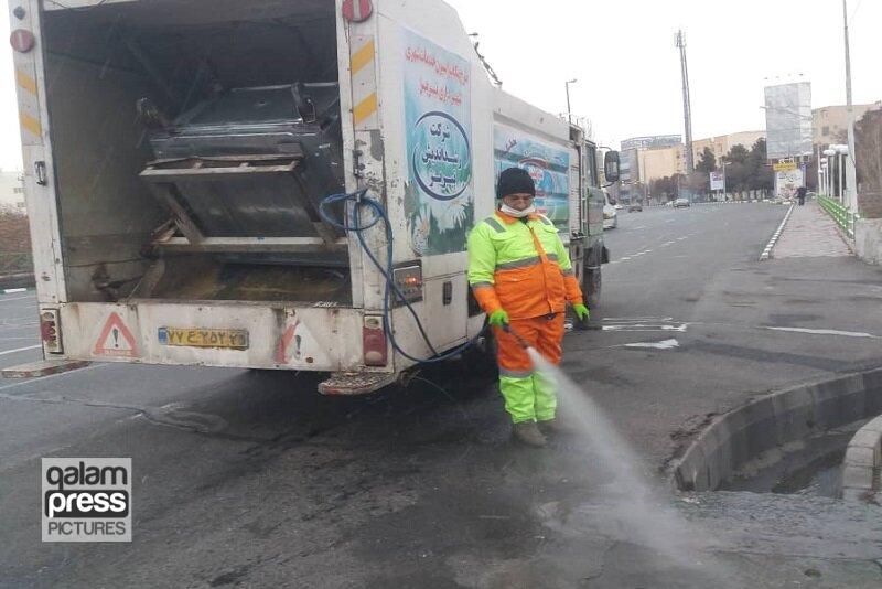 شستشو و تنظیف ۲۰۰ باکس زباله سطح منطقه ۱