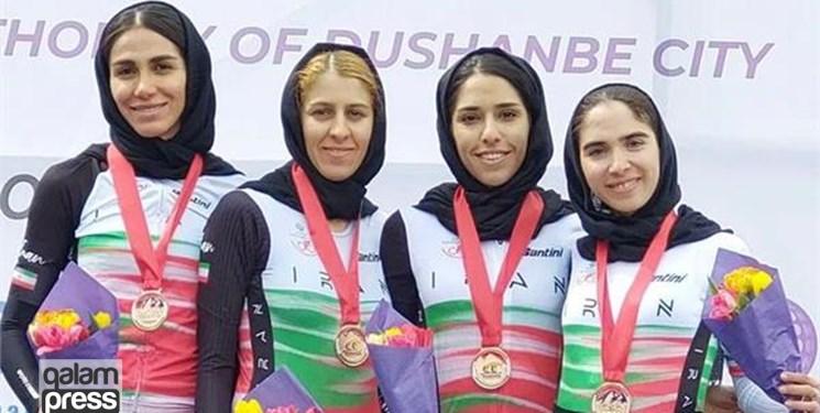 سه مدال آسیایی برای دوچرخهسواری آذربایجانشرقی/ اولین مدال آسیایی رشته دوچرخهسواری بانوان تبریزی