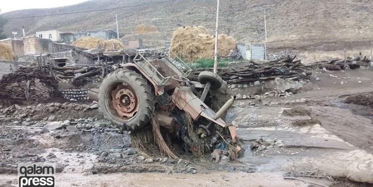 جزئیات سیل در آذربایجان/ از جان باختن یک چوپان  تا خسارت به اراضی و راه های ۵ شهرستان
