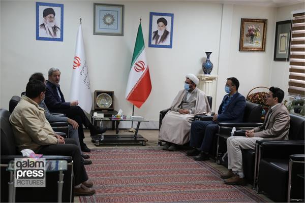 دیدار مدیرکل فرهنگ و ارشاد اسلامی استان با اعضای ستاد فهما