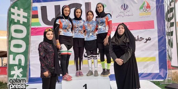 درخشش رکابزنان آذربایجانشرقی در لیگ برتر دوچرخهسواری
