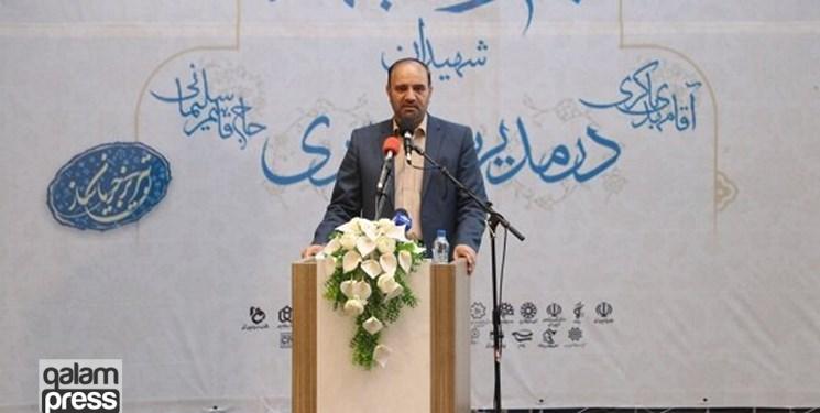 بندگی خدا و خدمت به خلق، راز جاودانگی شهید باکری و شهید سلیمانی