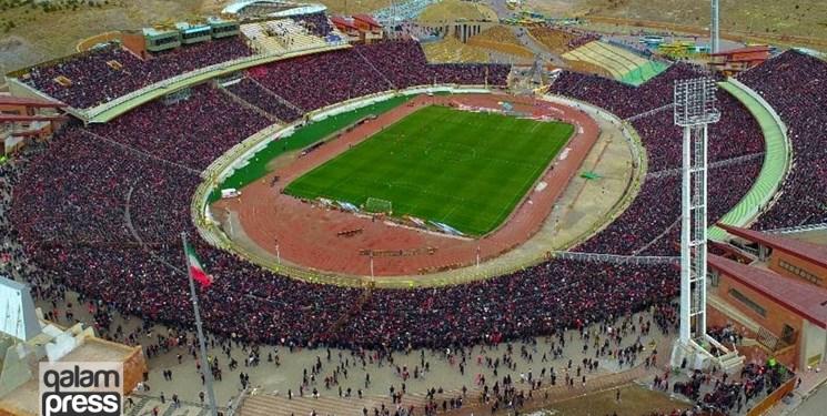 برگزاری بازی تراکتور با پرسپولیس با تماشاگران