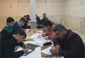 برگزاری آزمون سراسری انجمن خوشنویسان در شهرستا ن سراب