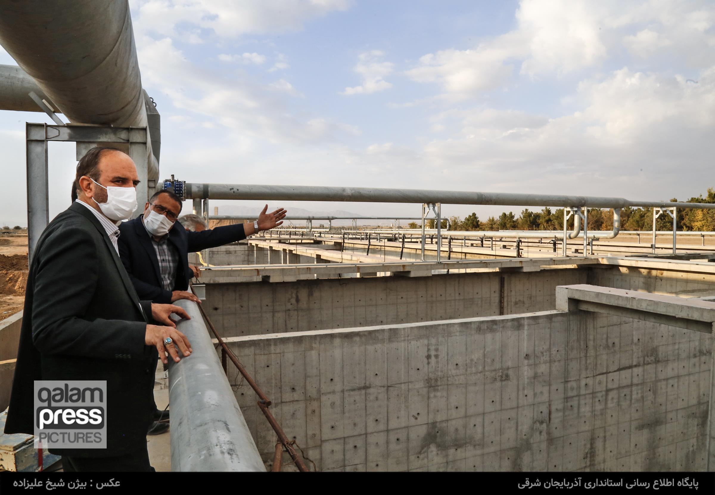 افتتاح مدول دوم تصفیه‌خانه فاضلاب تبریز به زودی/ ورود ۷۵ میلیون مترمکعب آب به دریاچه ارومیه