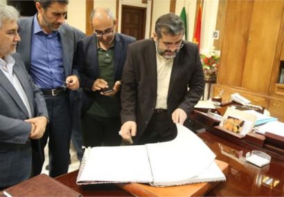 بازدید وزیر فرهنگ و ارشاد اسلامی از مجموعه‌های فرهنگی شهرستان میانه