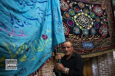 شام غریبان  حسینی  و عزاداری در بازار تاریخی تبریز