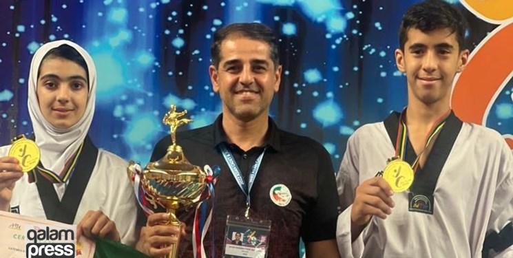 تکواندوکاران آذربایجانشرقی بر بام آسیا