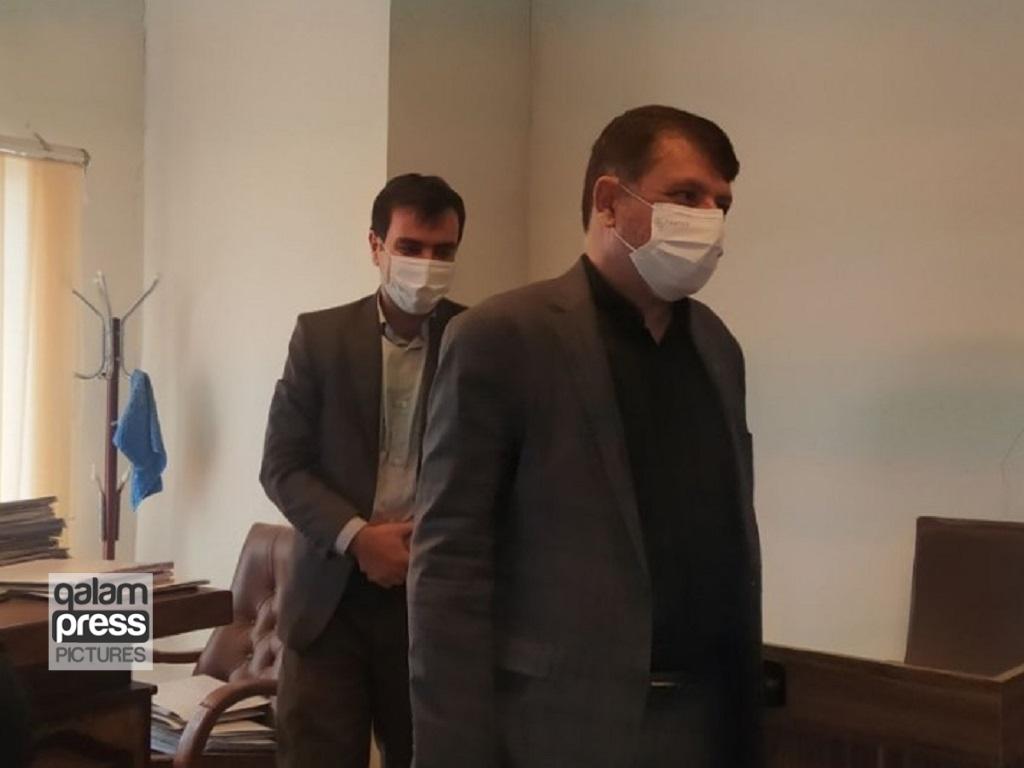 رئیس کل دادگستری آذربایجان شرقی از حوزه قضایی ورزقان بازدید کرد