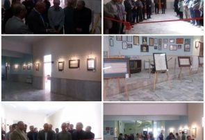 برگزاری نمایشگاه خوشنویسی در نگارخانه اداره فرهنگ و ارشاد اسلامی اهر