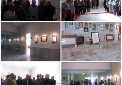 برگزاری نمایشگاه خوشنویسی در نگارخانه اداره فرهنگ و ارشاد اسلامی اهر