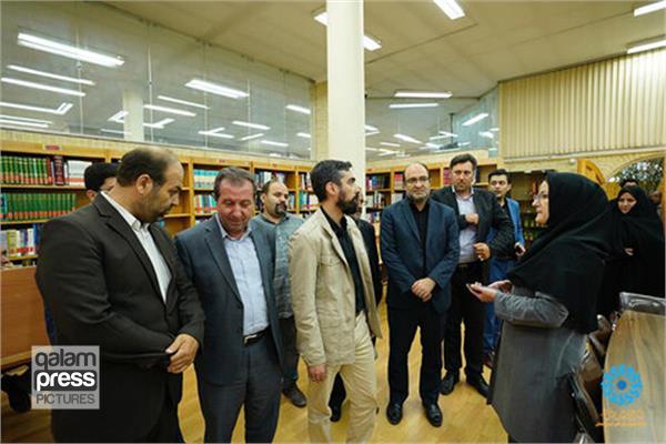 بازدید دبیرکل نهاد کتابخانه های عمومی کشور از کتابخانه های عمومی شهر سهند