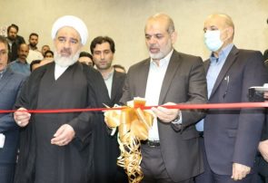 افتتاح ایستگاه ۱۵ خط  یک مترو تبریز با حضور وزیر کشور