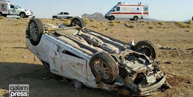 واژگونی خودرو پژو با فوتی راننده ۱۵ ساله در تبریز