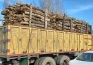 کشف ۲۰ کامیون حامل چوب قاچاق در آذربایجان شرقی