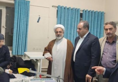 مدیرکل آموزش و پرورش آذربایجان شرقی به  بیمارستان سینا تبریز رفت