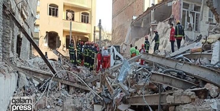 مواد محترقه علت اصلی حادثه انفجار در محله منظریه تبریز
