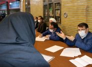 بررسی مشکلات قضایی مردم توسط رئیس کل دادگستری آذربایجان شرقی در مسجد میانه تبریز