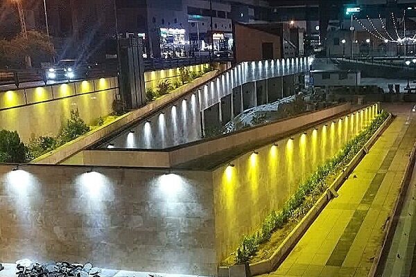 تکمیل فاز اول نورپردازی در میدان شهید بهشتی