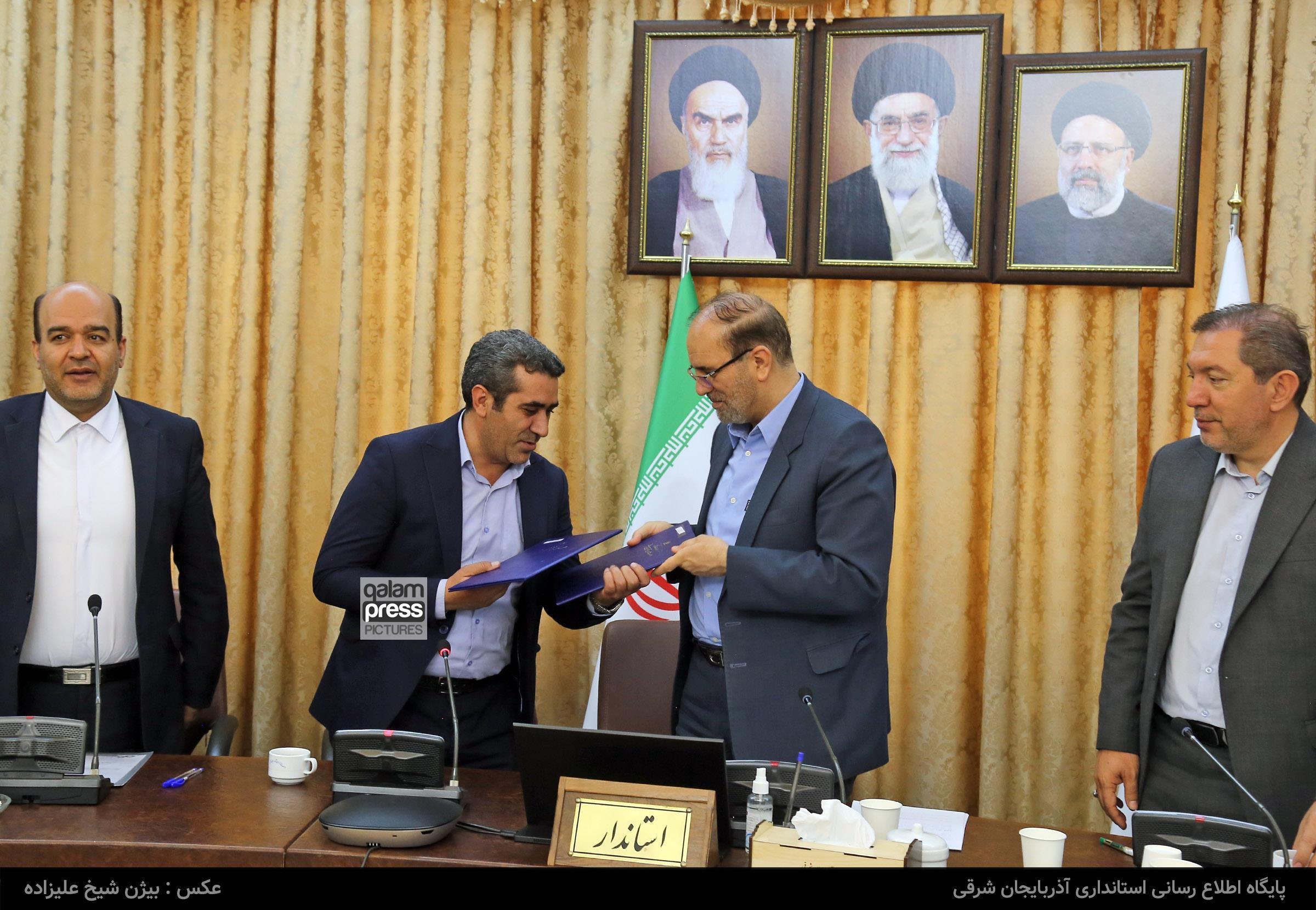 امضای ۸ تفاهمنامه سرمایهگذاری به ارزش ۲۵ هزار میلیارد تومان میان بخش خصوصی و دستگاههای اجرایی آذربایجان شرقی