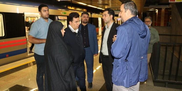 دستور شهردار تبریز برای احصاء نواقص ایستگاه‌های خط یک مترو تا یک هفته