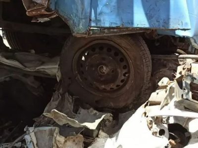 اتوبوسی  که  در تبریز خودروها را درو کرد!+ عکس
