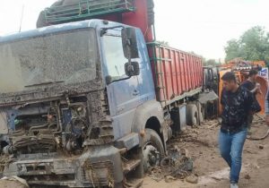 امدادرسانی هلال احمر به سیلزدگان بستانآباد + تصاویر
