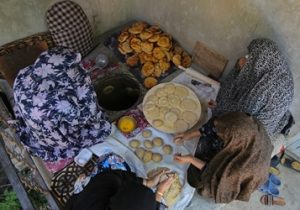عزاداری شاخسی علم دیبی در روستای ارزیل ورزقان