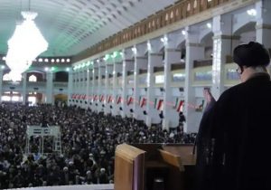 نماز جمعه عاشورایی در نخستین پایتخت تشیع