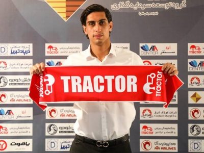 محمد نادری به تراکتور پیوست