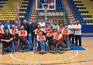 اردوی آماده سازی تیم ملی بسکتبال با ویلچر در تبریز
