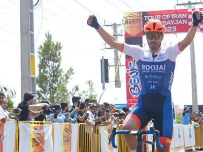 دوچرخه سوار آلمانی قهرمانی مرحله دوم تور دوچرخه سواری ایران –آذربایجان