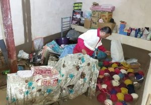 امدادرسانی هلال‌احمر به سیل‌زدگان اهری