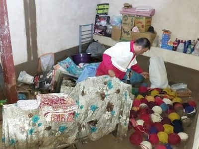 امدادرسانی هلالاحمر به سیلزدگان اهری