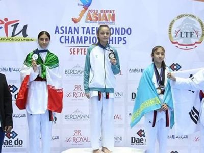 پینار لطفیزاده مدال نقره تکواندو آسیا را برای ایران به ارمغان آورد