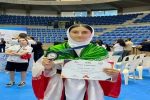 نایب قهرمان تکواندو آسیا: ساعت‌ها با افتخار پرچم ایران را بردوش داشتم