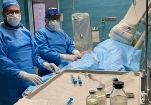 تعبیه موفقیت آمیز دریچه میترال بدون عمل جراحی در قلب بیمار در تبریز