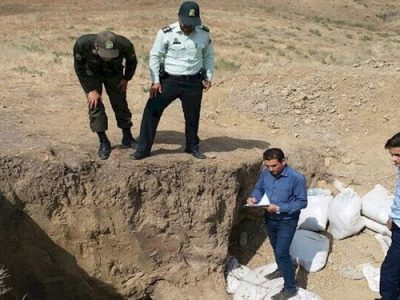 دستگیری باند حفاران غیرمجاز در اسکو