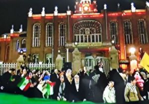 شادی و حماسه تاریخی تبریزیها در حمایت از جبهه مقاومت+ فیلم