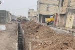 عملیات تکمیل شبکه فاضلاب شهرستان میانه با شتاب در حال اجرا است